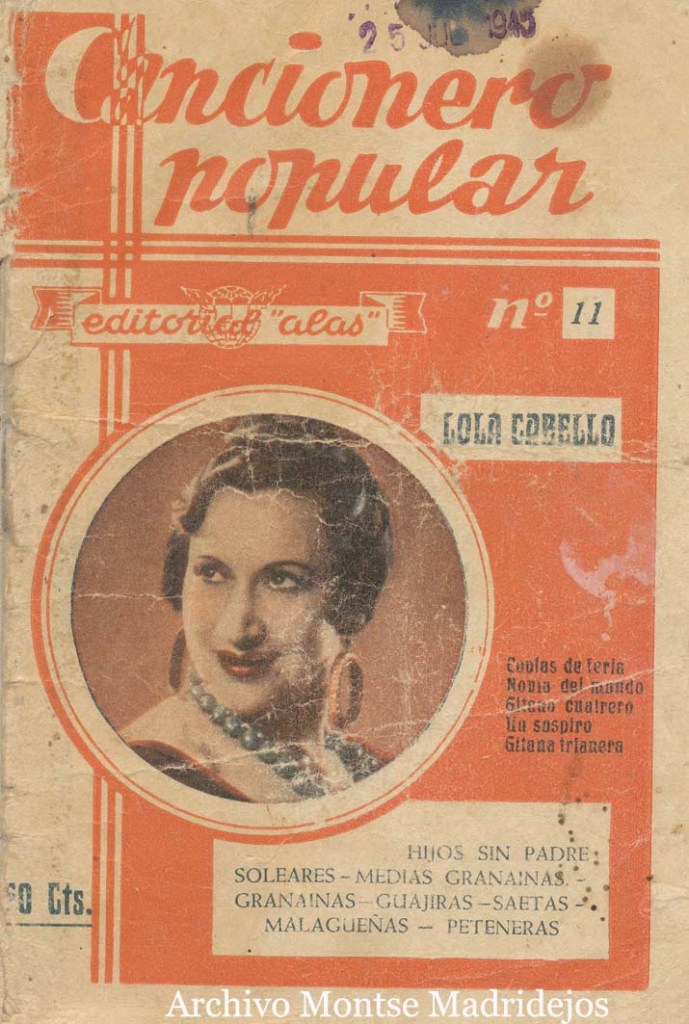 Cancionero popular Alas